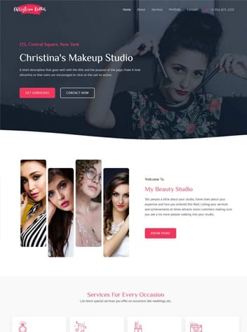 Our Work Maple & Co. website