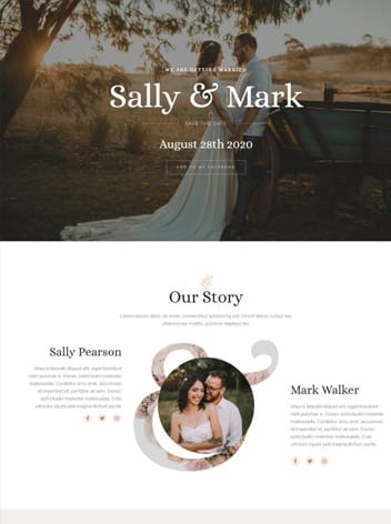 Our Work Studio Bloom website