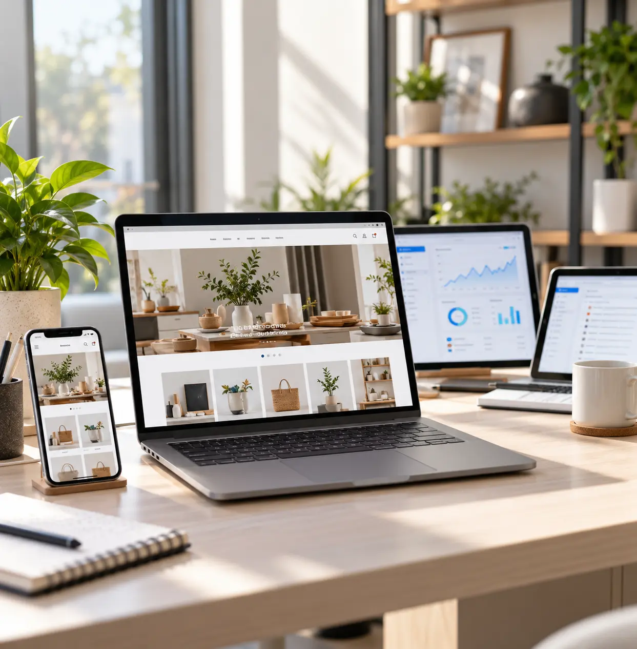 websites online store and business email